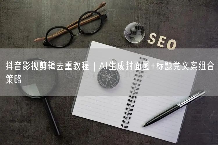 抖音影视剪辑去重教程｜AI生成封面图+标题党文案组合策略
