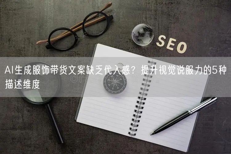 AI生成服饰带货文案缺乏代入感？提升视觉说服力的5种描述维度