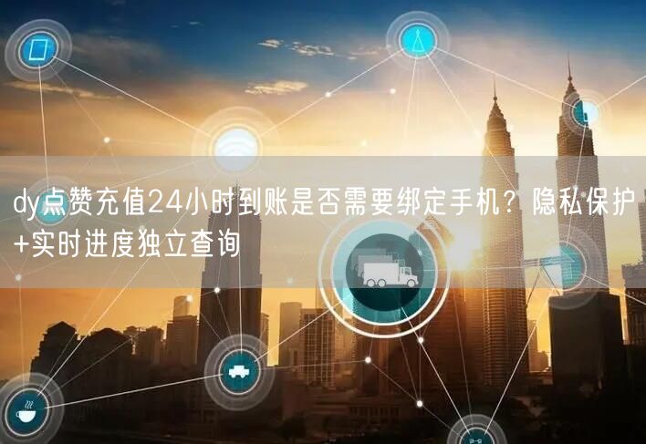dy点赞充值24小时到账是否需要绑定手机？隐私保护+实时进度独立查询