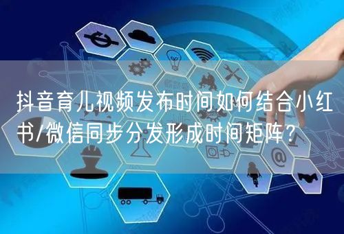 抖音育儿视频发布时间如何结合小红书/微信同步分发形成时间矩阵？